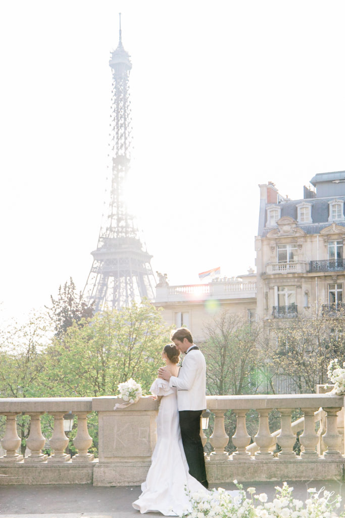 Eiffel Tower wedding photos