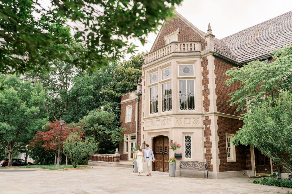 Harwelden Mansion engagement photos